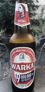 Warka Bier Piwo ist polnisches Bier