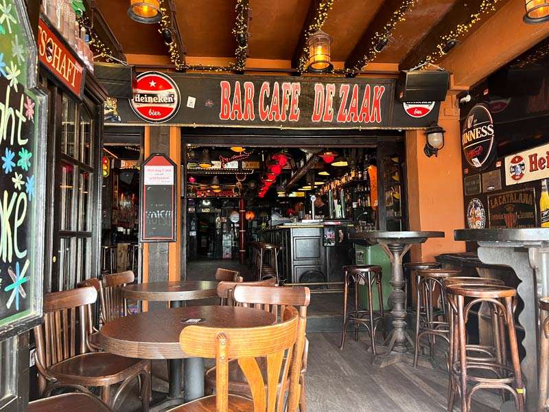 Berühmte Bar Cafe de Zaak auf Mallorca